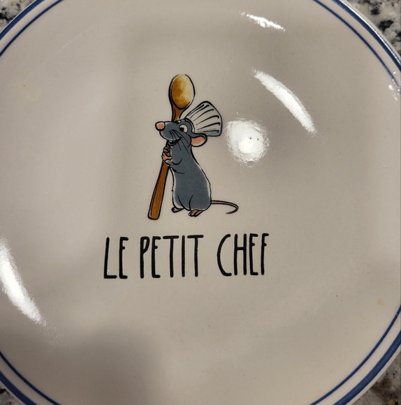 RARE Rae Dunn Ratatouille mini plates set of 4 2023 - Picture 2 of 6